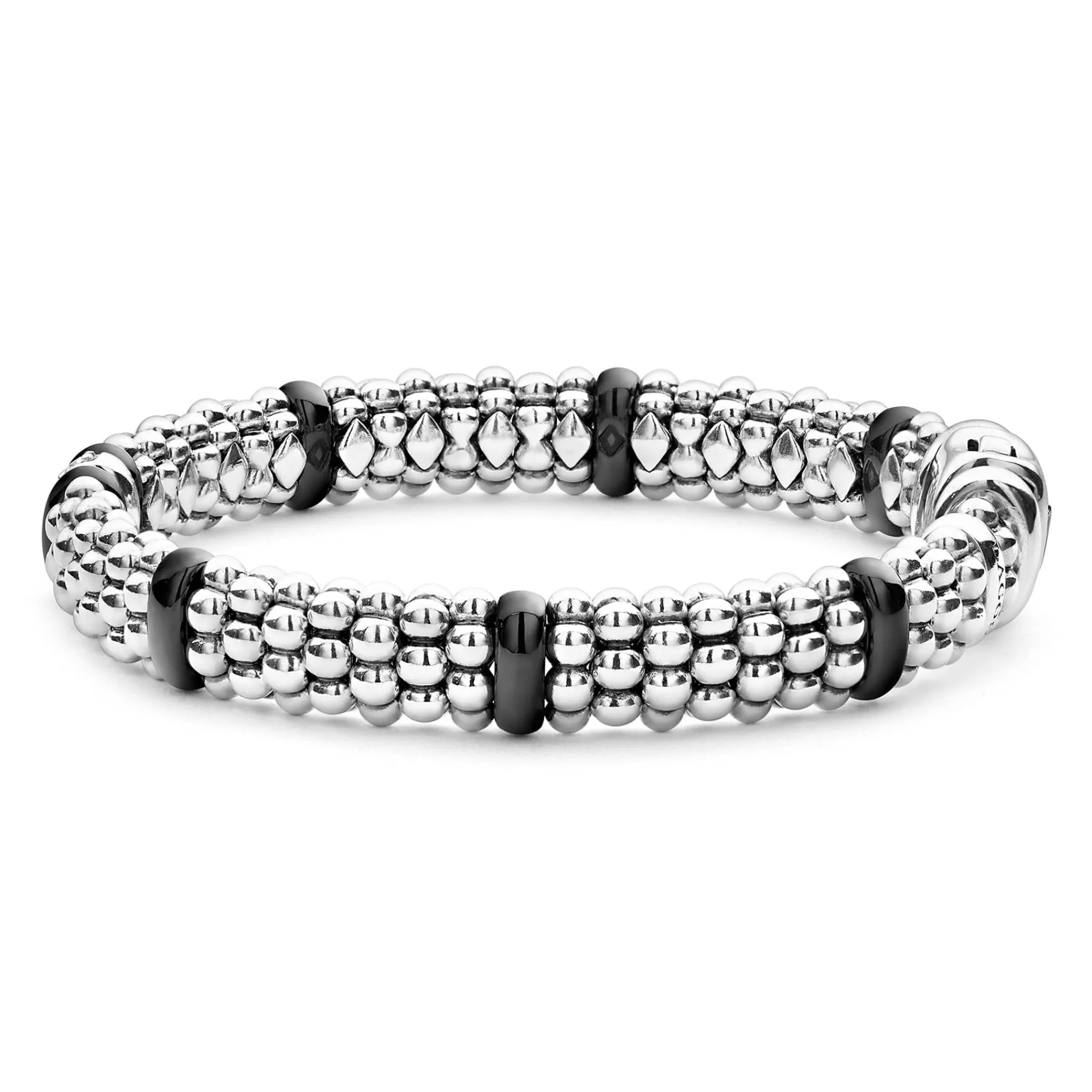 Hot LAGOS Single Station Diamond Caviar Bracelet | 9Mm