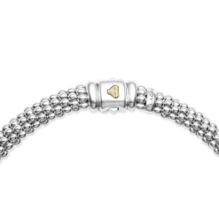 Flash Sale LAGOS Single Station Diamond Caviar Necklace
