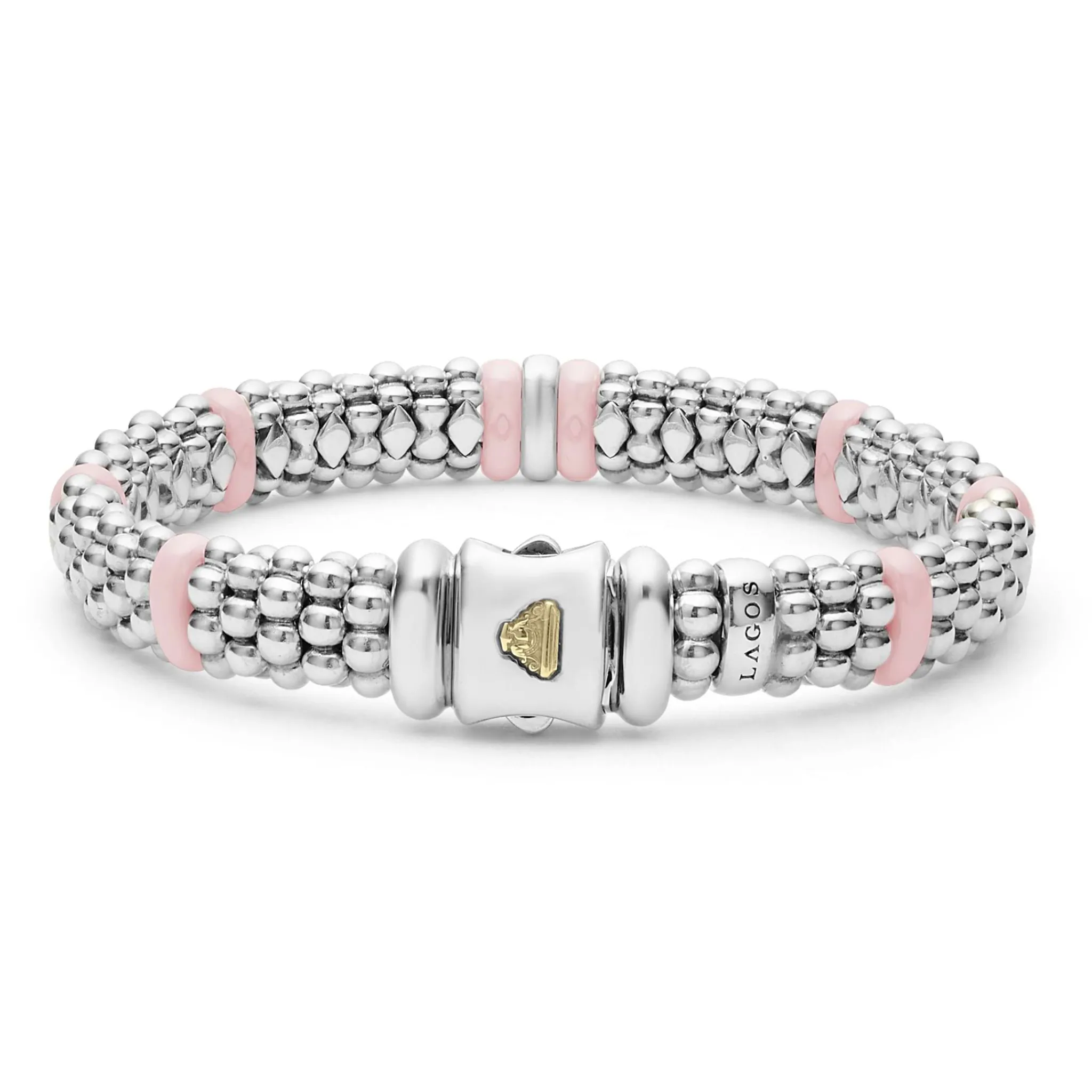 Outlet LAGOS Single Station Diamond Caviar Bracelet | 9Mm