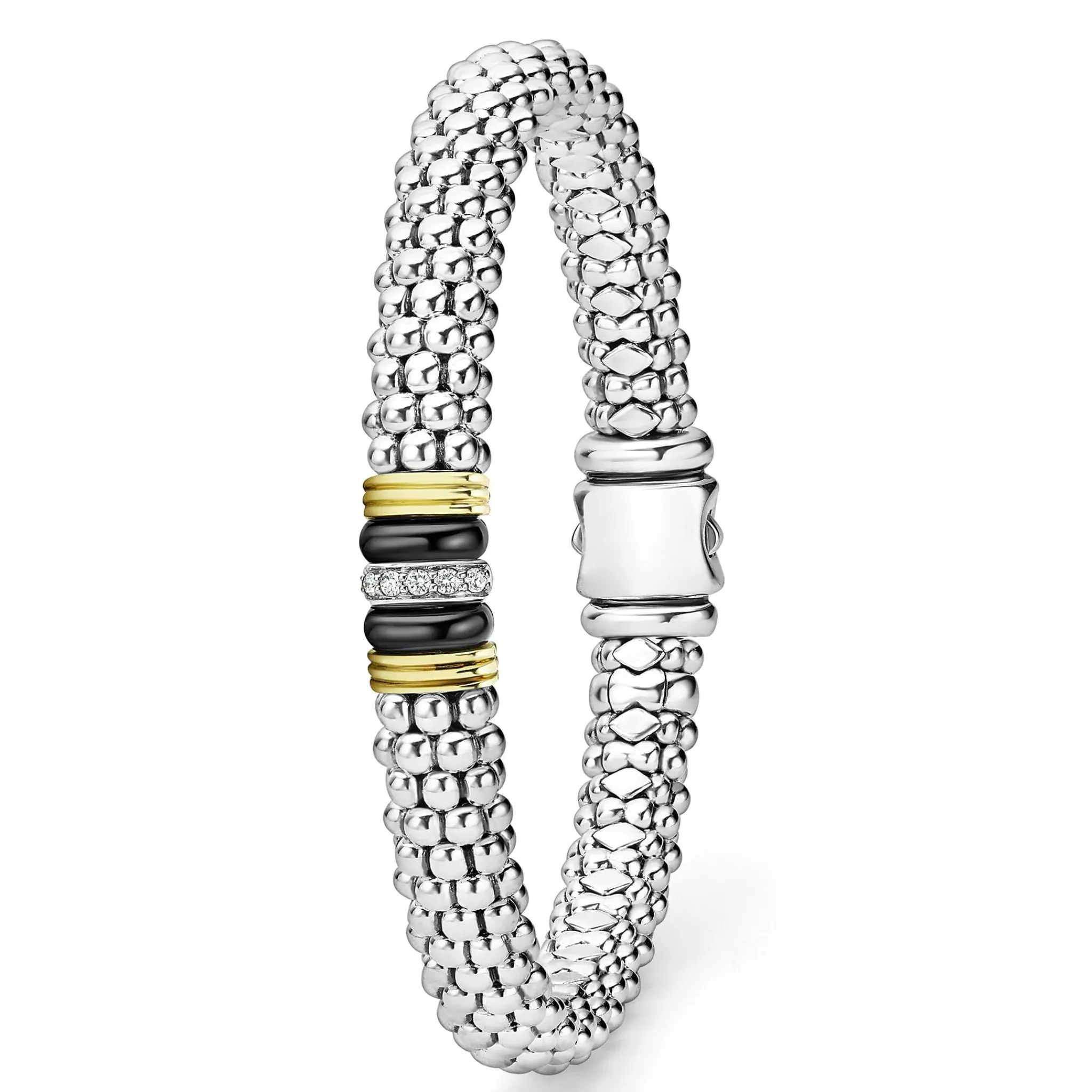 Discount LAGOS Single Station Diamond Caviar Bracelet | 9Mm