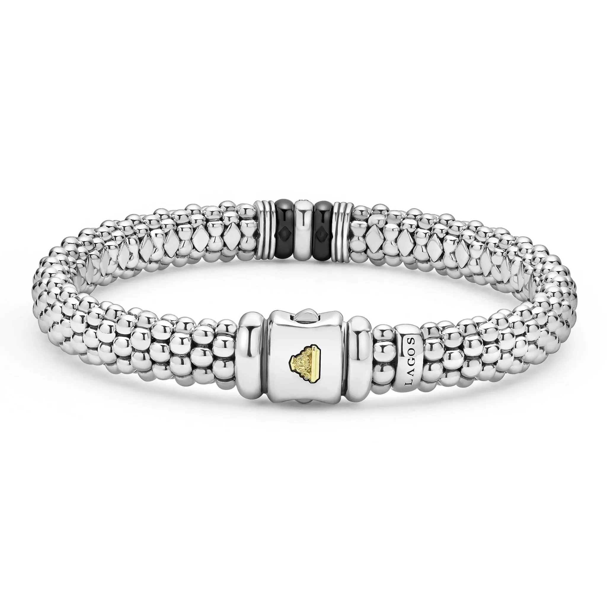 Discount LAGOS Single Station Diamond Caviar Bracelet | 9Mm