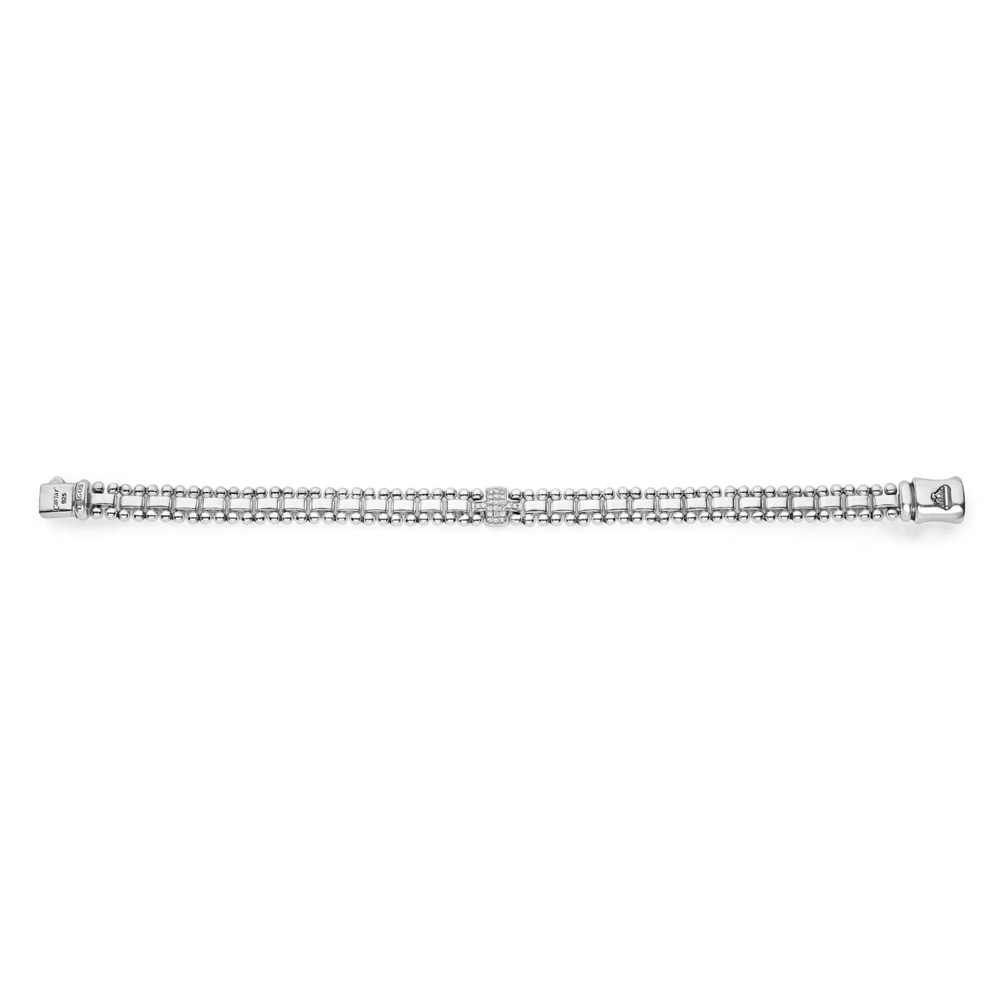 Online LAGOS Single Station Diamond Link Bracelet