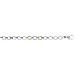 Online LAGOS Single Station Diamond Link Bracelet