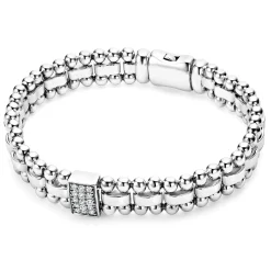 Cheap LAGOS Single Station Diamond Link Bracelet