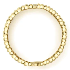 Fashion LAGOS Single Station 18K Gold Diamond Bracelet | 20Mm
