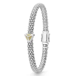 Outlet LAGOS Single Station Pyramid Caviar Bracelet | 6Mm