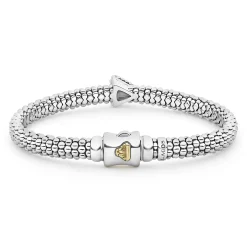 Outlet LAGOS Single Station Pyramid Caviar Bracelet | 6Mm
