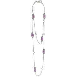 Cheap LAGOS Six Station Amethyst Necklace