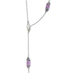 Cheap LAGOS Six Station Amethyst Necklace