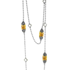 Discount LAGOS Six Station Citrine Necklace