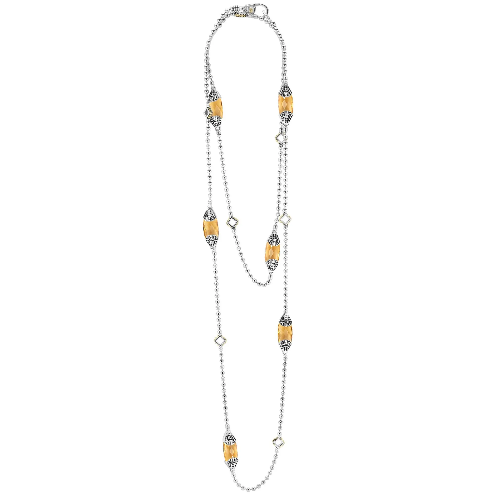 Fashion LAGOS Six Station Citrine Necklace