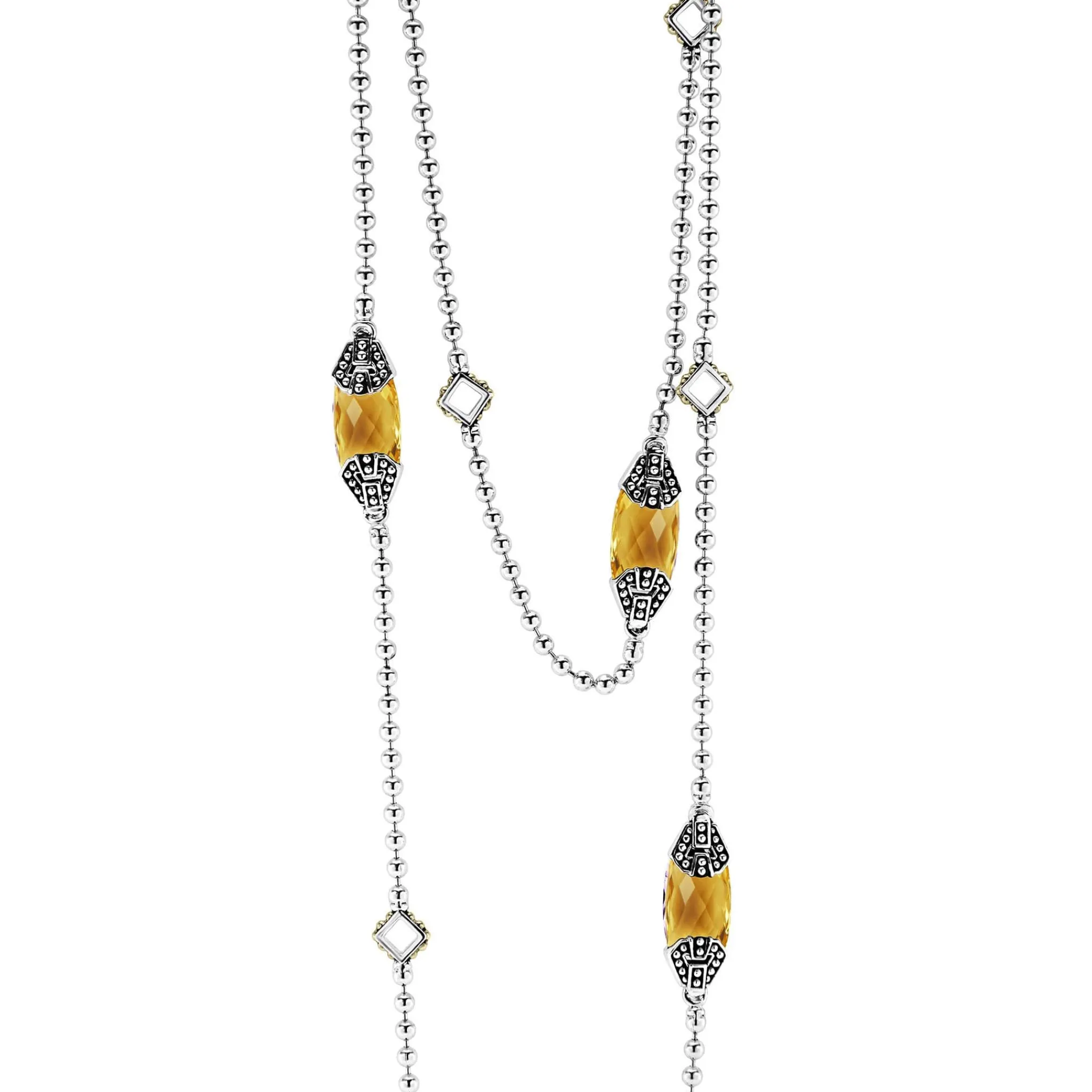 Fashion LAGOS Six Station Citrine Necklace