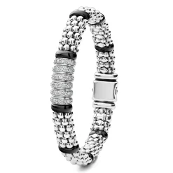 Flash Sale LAGOS Six Station Diamond Caviar Bracelet | 9Mm