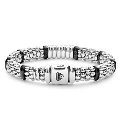 Flash Sale LAGOS Six Station Diamond Caviar Bracelet | 9Mm