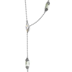 Online LAGOS Six Station Prasiolite Necklace