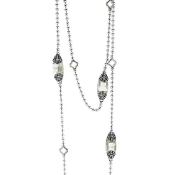 Cheap LAGOS Six Station Prasiolite Necklace