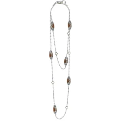 Clearance LAGOS Six Station Smokey Quartz Necklace
