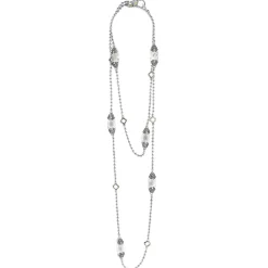 Hot LAGOS Six Station White Topaz Necklace