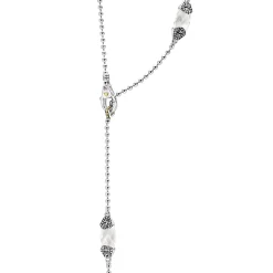 Hot LAGOS Six Station White Topaz Necklace