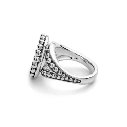 Discount LAGOS Small Caviar Circle Ceramic Ring