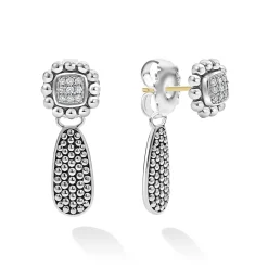 Clearance LAGOS Small Caviar Drop Earring Backs