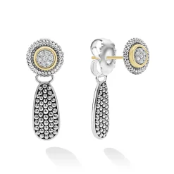 Clearance LAGOS Small Caviar Drop Earring Backs