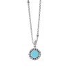 Store LAGOS Small Ceramic Circle Pendant Necklace