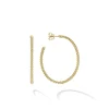 Best LAGOS Small 18K Gold Caviar Hoop Earrings