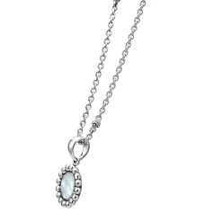 Online LAGOS Small Mother Of Pearl Circle Pendant Necklace