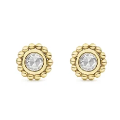 Clearance LAGOS Small Rose Cut Diamond Stud Earrings