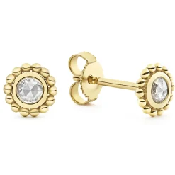 Clearance LAGOS Small Rose Cut Diamond Stud Earrings