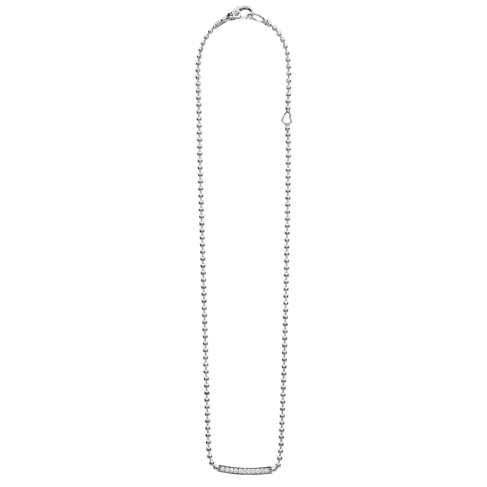 Sale LAGOS Small Station Diamond Beaded Necklace