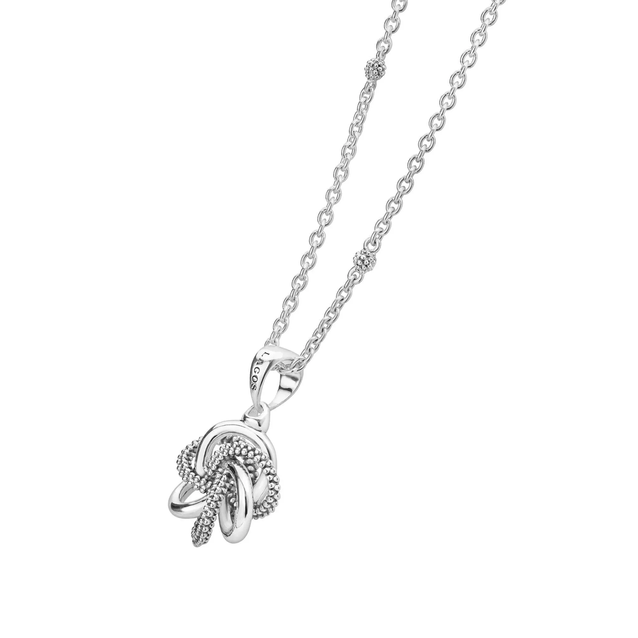 New LAGOS Small Sterling Silver Pendant Necklace