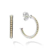 Clearance LAGOS Small Two-Tone Hoop Earrings