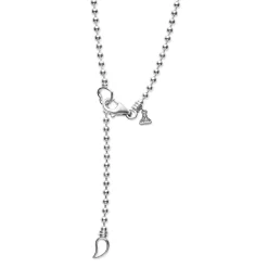 New LAGOS Small Two-Tone Pendant Necklace