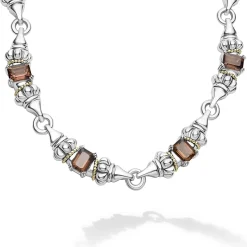 Sale LAGOS Smokey Quartz Caviar Necklace