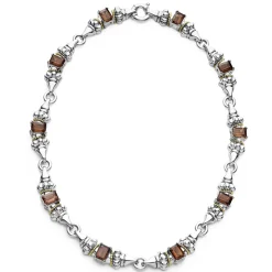 Sale LAGOS Smokey Quartz Caviar Necklace
