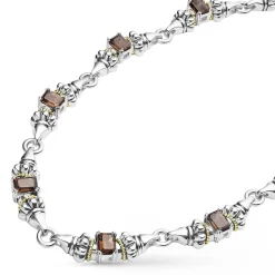 Sale LAGOS Smokey Quartz Caviar Necklace