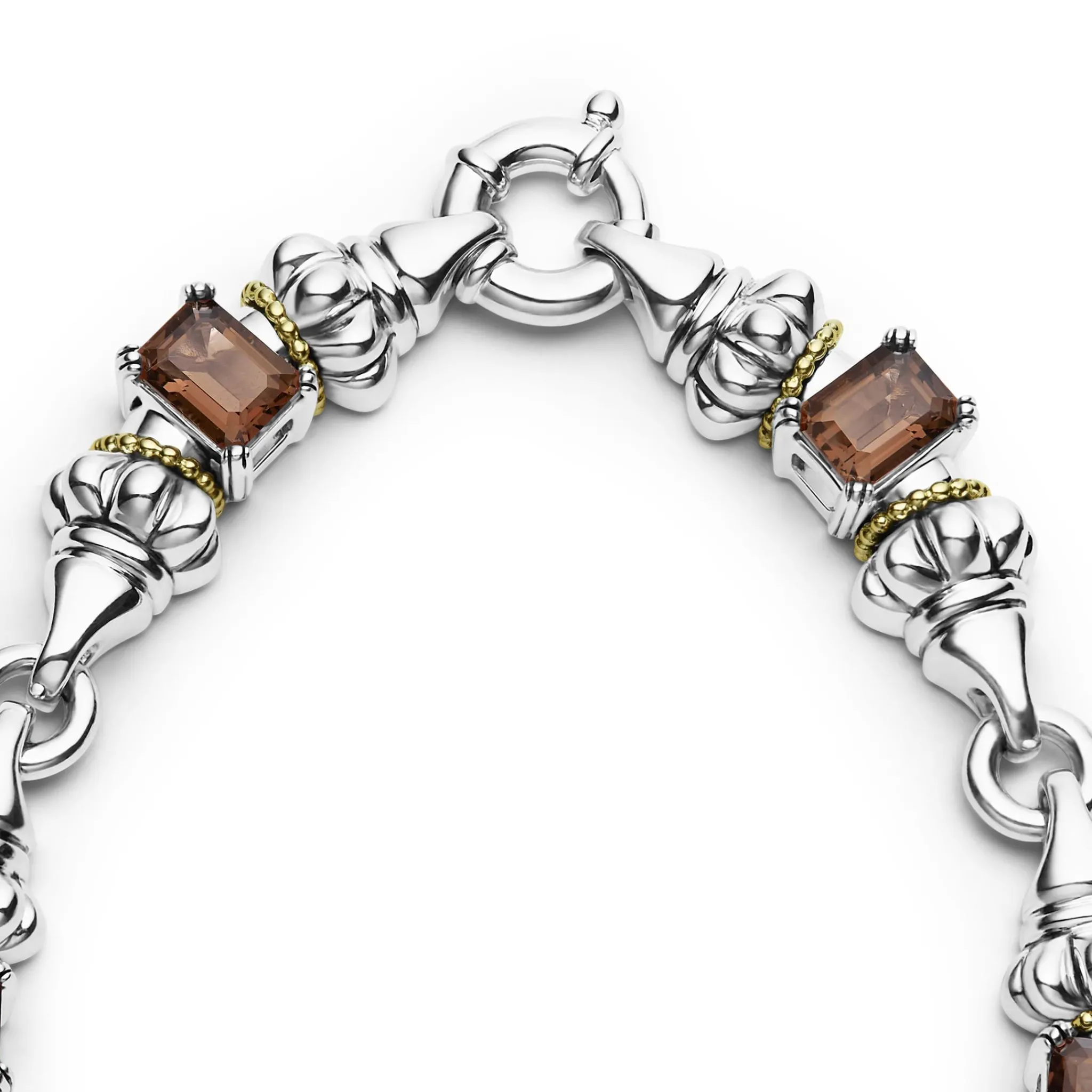 Sale LAGOS Smokey Quartz Caviar Necklace