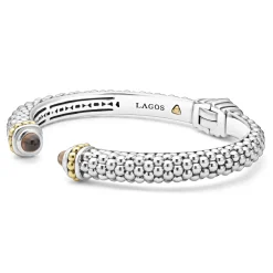 Flash Sale LAGOS Smokey Quartz Gemstone Cuff Bracelet