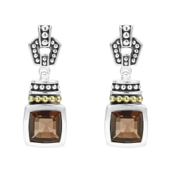 Discount LAGOS Smokey Quartz Gemstone Drop Earrings