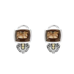 Clearance LAGOS Smokey Quartz Gemstone Earrings