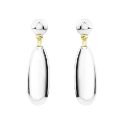 Shop LAGOS Smooth Silver Drop Earrings