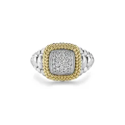 Online LAGOS Square Diamond Statement Ring