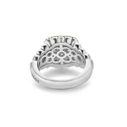 Online LAGOS Square Diamond Statement Ring