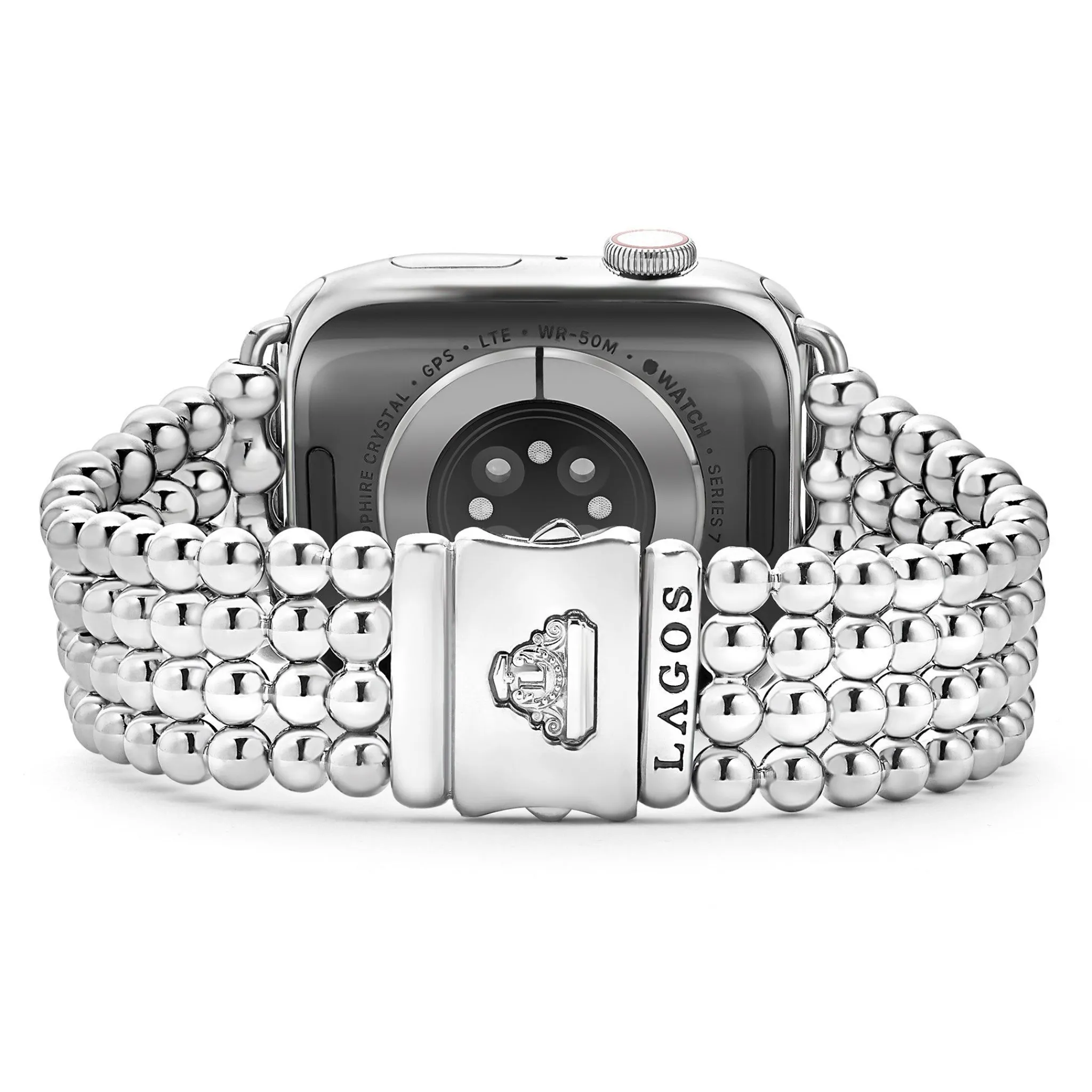 Outlet LAGOS Stainless Steel Infinite Caviar Beaded Watch Bracelet - 42Mm-49Mm