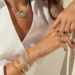 Shop LAGOS Stretch Silver Bead Bracelet