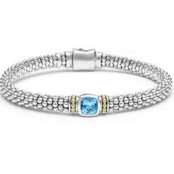 Shop LAGOS Swiss Blue Topaz Caviar Gift Set