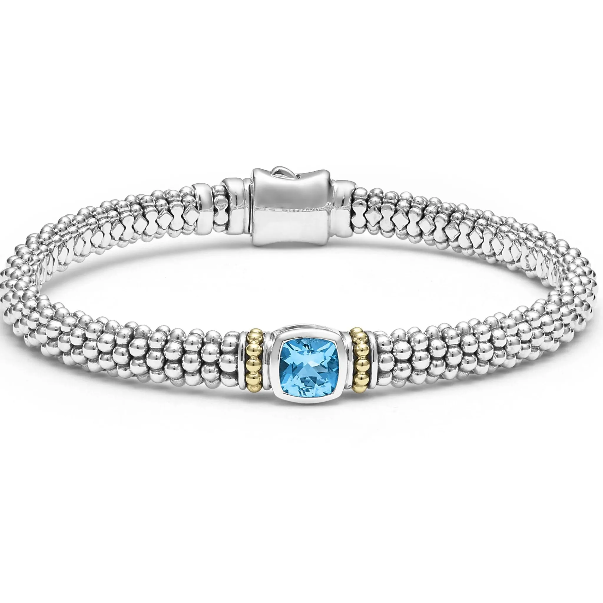 Shop LAGOS Swiss Blue Topaz Caviar Gift Set