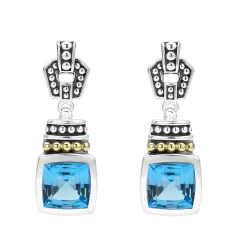 Online LAGOS Swiss Blue Topaz Drop Earrings